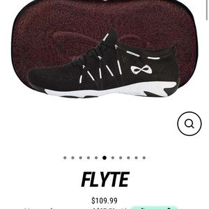 Nfinity Night FLYTE Cheer shoes - Black Size 8.5